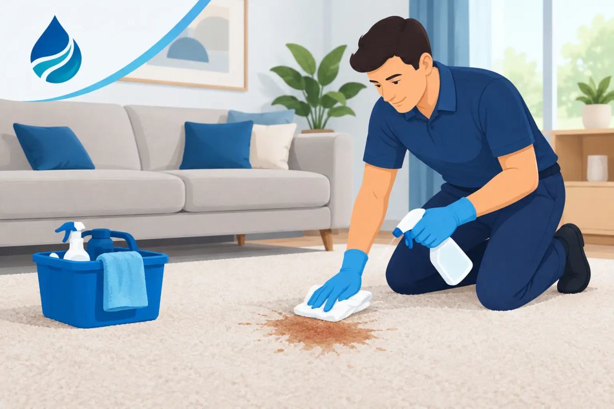 Emergency Stain Treatment for Carpets and Lounges