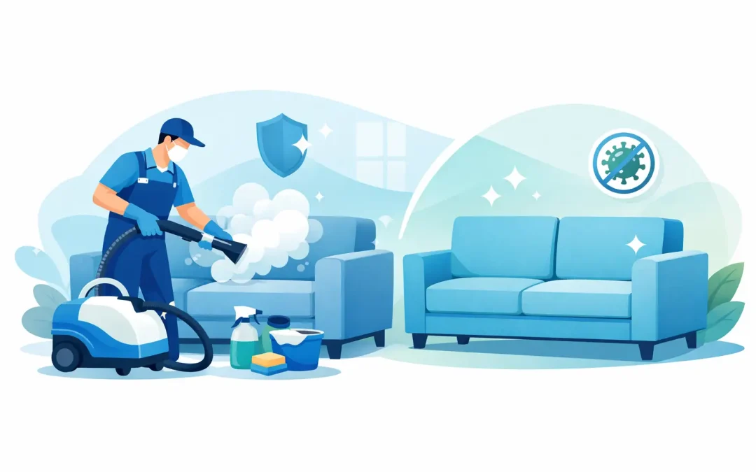 Fabric Sofa Sanitising Service That Works