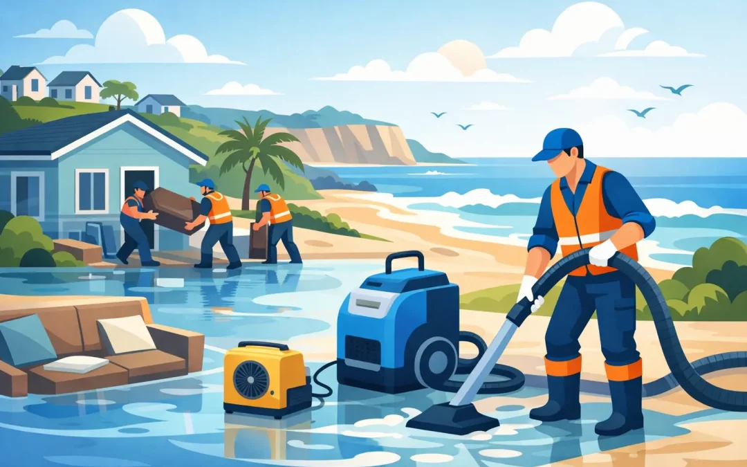 Flood Restoration Northern Beaches First Steps
