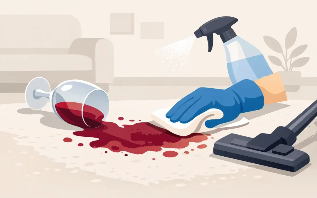 How to Remove Red Wine Stains From Carpet
