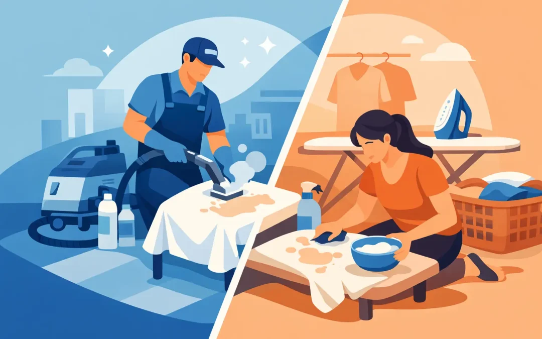 Professional Versus DIY Stain Removal Compared
