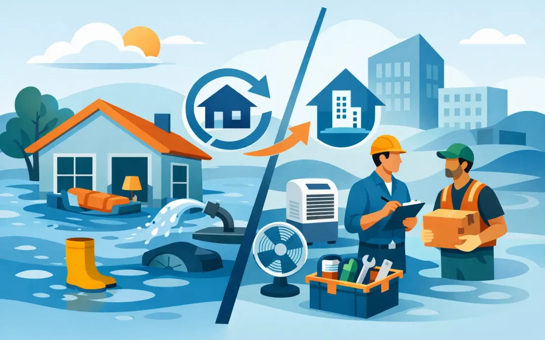 Flood Recovery Steps for Homes and Businesses
